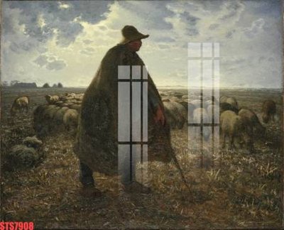 File in ấn Tranh sơn dầu phương tây tổng hợp STS7908 (bản gốc) chất lượng cao