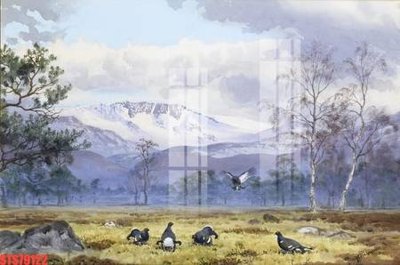 File in trần Tranh sơn dầu phương tây tổng hợp STS79122 (bản gốc 3D) sống động