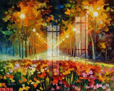 File tranh Tranh sơn dầu phương tây tổng hợp STS7916 (bản gốc) in lụa dán tường