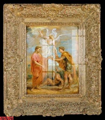 Tải file Tranh sơn dầu phương tây tổng hợp STS7921 (gốc) chủ đề phong thủy