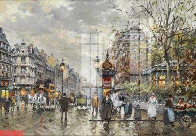 Tải file Tranh sơn dầu phương tây tổng hợp STS7923 (gốc) để in ấn ngay