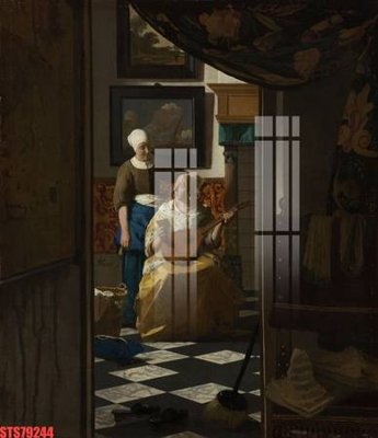 Tải file tranh Tranh sơn dầu phương tây tổng hợp STS79244 (gốc) tại Filetranh.com