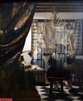 File in trần Tranh sơn dầu phương tây tổng hợp STS79245 (bản gốc) phong cảnh