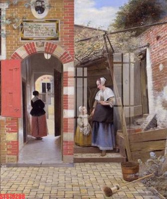 File tranh Tranh sơn dầu phương tây tổng hợp STS79268 (gốc) chủ đề trẻ em