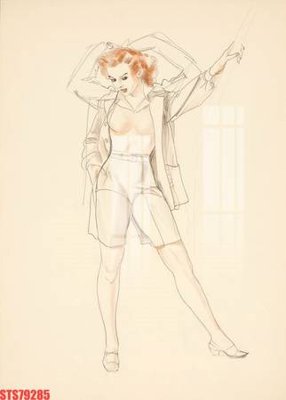 File in trần Tranh sơn dầu phương tây tổng hợp STS79285 (bản gốc) mây trời