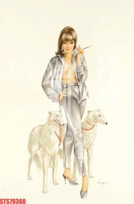 Hình ảnh file gốc Tranh sơn dầu phương tây tổng hợp STS79360 (chất lượng cao)