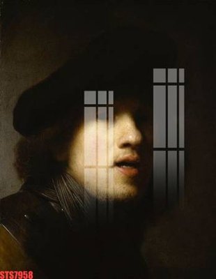 File ảnh Tranh sơn dầu phương tây tổng hợp STS7958 (gốc) trang trí khách sạn