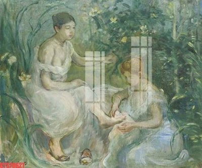 File tranh Tranh sơn dầu phương tây tổng hợp STS79621 (gốc) chủ đề con người