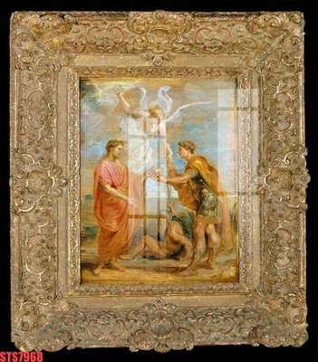 Tải file gốc Tranh sơn dầu phương tây tổng hợp STS7968 (bản PSD) còn layer