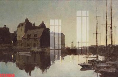 File gốc Tranh sơn dầu phương tây tổng hợp STS79840 (cho in ấn) độc quyền