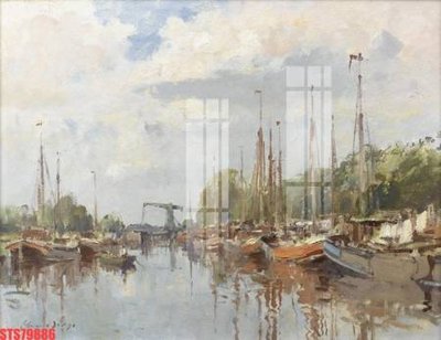 File ảnh Tranh sơn dầu phương tây tổng hợp STS79886 (gốc) cho trang trí nhà hàng