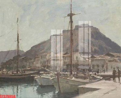 File gốc Tranh sơn dầu phương tây tổng hợp STS79958 (in lụa) trang trí tường