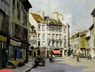 File PSD Tranh sơn dầu phương tây tổng hợp STS79963 (gốc) cho designer