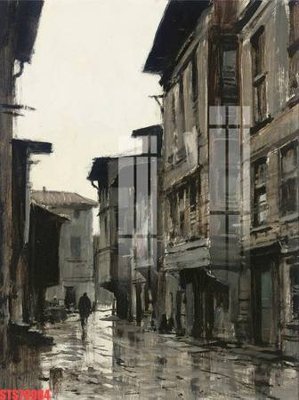 File tranh Tranh sơn dầu phương tây tổng hợp STS79984 (gốc) in film