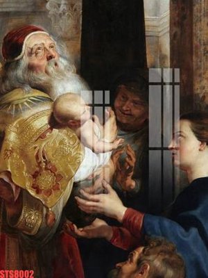 Ảnh gốc Tranh sơn dầu phương tây tổng hợp STS8002 (siêu chi tiết) để in ấn