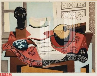 File tranh gốc PSD Tranh sơn dầu phương tây tổng hợp STS8024 còn nguyên layer