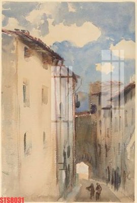 File ảnh Tranh sơn dầu phương tây tổng hợp STS8031 (gốc) in decal dán tường