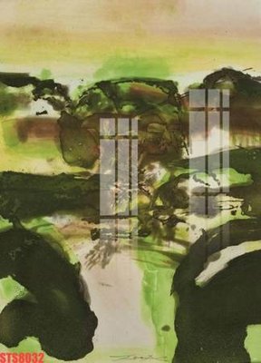 Hình ảnh file gốc in trần nhà Tranh sơn dầu phương tây tổng hợp STS8032