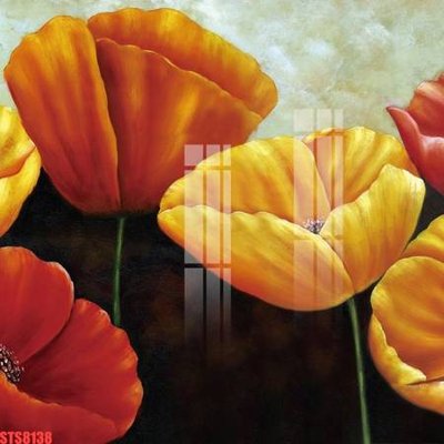 File gốc Tranh sơn dầu phương tây tổng hợp STS8138 (trang trí) phòng trẻ em