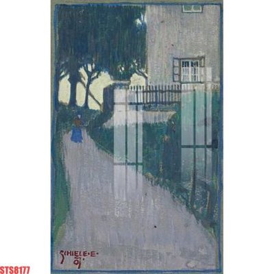 Download file Tranh sơn dầu phương tây tổng hợp STS8177 (gốc) in mica ốp bếp