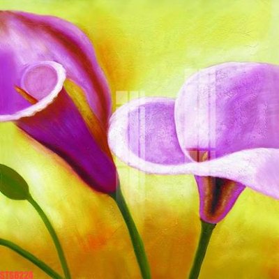 File in ấn Tranh sơn dầu phương tây tổng hợp STS8224 (bản gốc) chất lượng cao