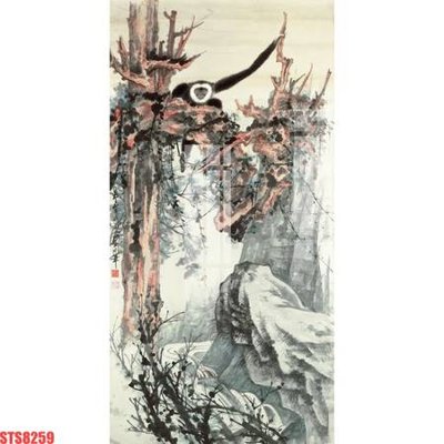 File gốc Tranh sơn dầu phương tây tổng hợp STS8259 (in 3D) cho trang trí