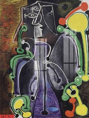 File tranh Tranh sơn dầu phương tây tổng hợp STS8265 (bản gốc) treo phòng ăn