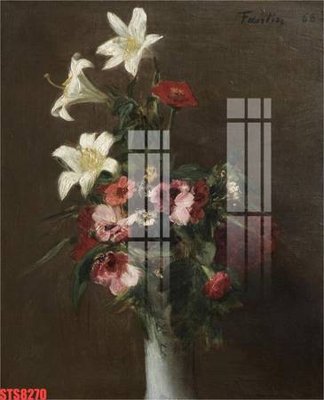 File PSD in ấn Tranh sơn dầu phương tây tổng hợp STS8270 (chất lượng cao)