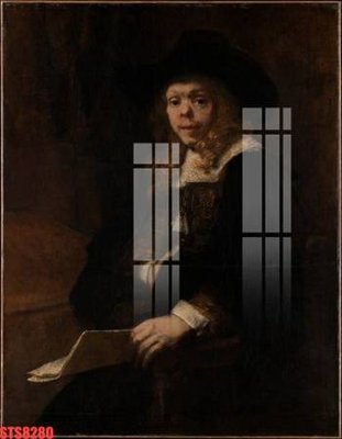 File tranh Tranh sơn dầu phương tây tổng hợp STS8280 (bản gốc) trang trí văn phòng