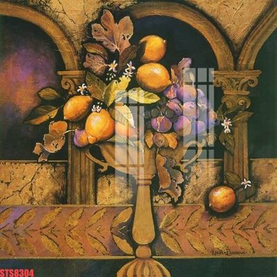 Ảnh gốc Tranh sơn dầu phương tây tổng hợp STS8304 (nét căng) in mica