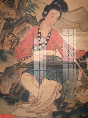 File in ấn chuyên nghiệp Tranh sơn dầu phương tây tổng hợp STS8313 (file gốc)