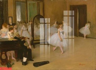 File ảnh Tranh sơn dầu phương tây tổng hợp STS8340 (gốc) in Hiflex