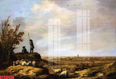 File gốc Tranh sơn dầu phương tây tổng hợp STS8436 (cho in UV) siêu nét