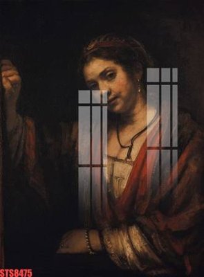 File ảnh Tranh sơn dầu phương tây tổng hợp STS8475 (gốc) in Hiflex