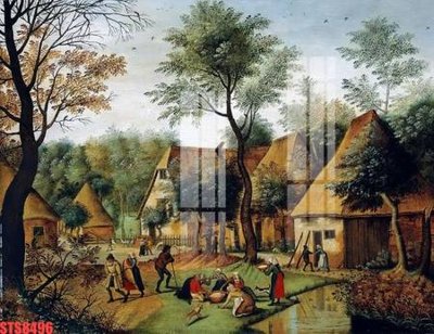 Tải file Tranh sơn dầu phương tây tổng hợp STS8496 (gốc) chủ đề phong thủy