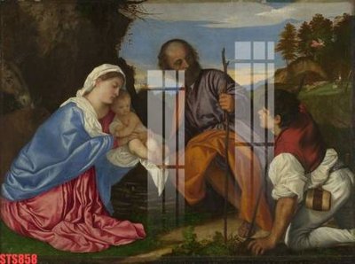 File tranh gốc Tranh sơn dầu phương tây tổng hợp STS858 (bản quyền) Filetranh.com