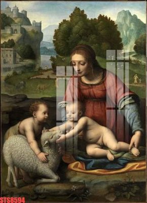 Mua file gốc Tranh sơn dầu phương tây tổng hợp STS8594 (in ấn) tại Filetranh.com