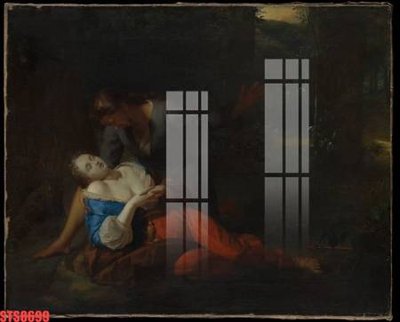 File tranh Tranh sơn dầu phương tây tổng hợp STS8699 (gốc) chủ đề con người