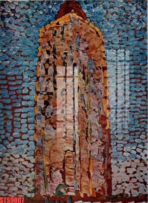 File gốc in ấn Tranh sơn dầu phương tây tổng hợp STS9007 chuẩn màu CMYK