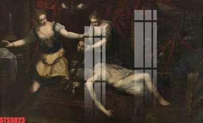 File ảnh Tranh sơn dầu phương tây tổng hợp STS9023 (gốc) in biển hiệu