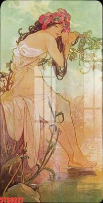 File tranh Tranh sơn dầu phương tây tổng hợp STS9227 (gốc) chủ đề thành phố