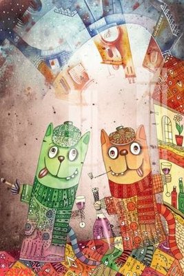 File ảnh Tranh sơn dầu phương tây tổng hợp STS9241 (gốc) dùng in Pano