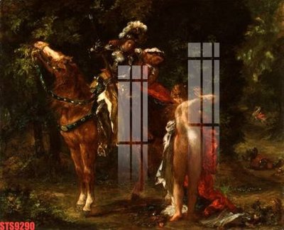 File gốc Tranh sơn dầu phương tây tổng hợp STS9290 (cho in UV) siêu nét