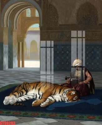 File tranh Tranh sơn dầu phương tây tổng hợp STS9293 (bản gốc) in lụa dán tường