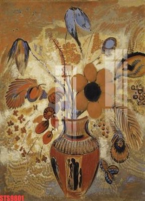 File gốc Tranh sơn dầu phương tây tổng hợp STS9801 (ảnh chi tiết) để in lụa