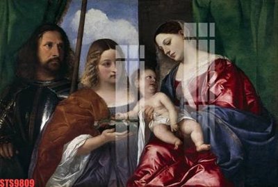 File gốc Tranh sơn dầu phương tây tổng hợp STS9809 (cho in 3D) độc đáo