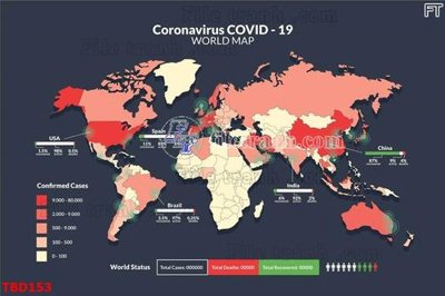 Hình ảnh file gốc in trần nhà Tranh bản đồ thế giới TBD153