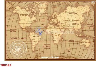File in trần Tranh bản đồ thế giới TBD193 (file gốc) chủ đề vũ trụ