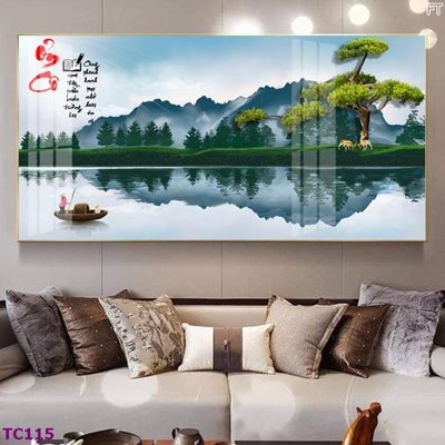 File tranh File tranh thư pháp tặng thầy cô 20 tháng 11 TC115 (gốc) in vải canvas