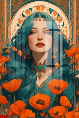 File ảnh File gốc in tranh thổ dân TD109 (gốc) cho trang trí nội thất